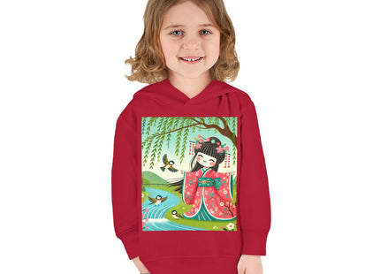 Sparrow Dance Geisha Fairy Toddler Pullover Fleece Hoodie