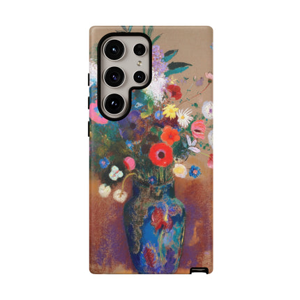 Bouquet of Flowers by Odilon Redon Phone Cases