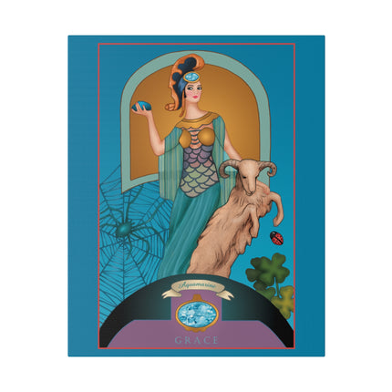 March & Aquamarine – Sofia Chiostri’s Oceanic Gem Portrait