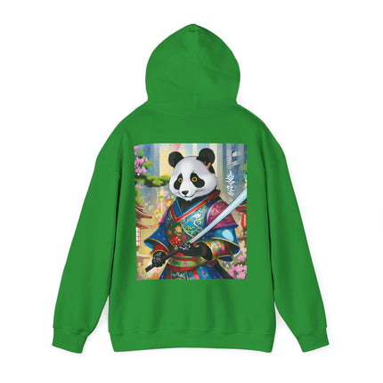 Cyberpunk Samurai Panda – Heavy Blend™ Hooded Sweatshirt