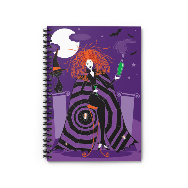 Mystic Elegance Spiral Notebook - Ruled Line