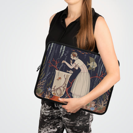 L'Etourdissant Petit Poisson (The Dazzling Little Fish) by George Barbier Laptop Sleeve