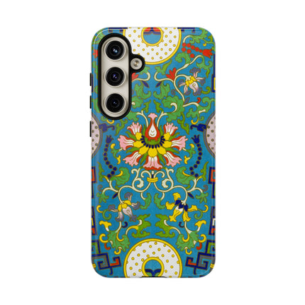 Chinese Floral Illustration by Owen Jones Phone Cases