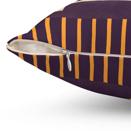 La décoration moderne dans le textile Pl. 17 by Gaston Charlet Spun Polyester Square Pillow