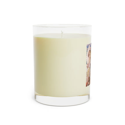 Madonna with Child Surrounded by Musical Angels Scented Candle - Full Glass, 11oz