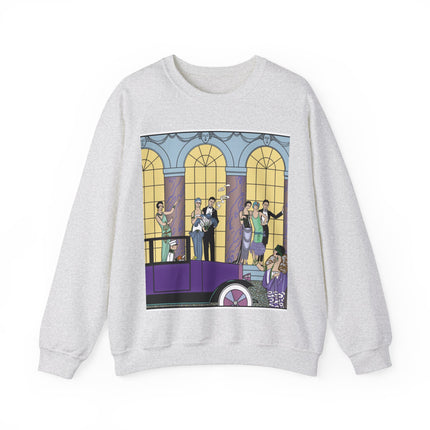 Au Revoir by George Barbier Heavy Blend™ Crewneck Sweatshirt
