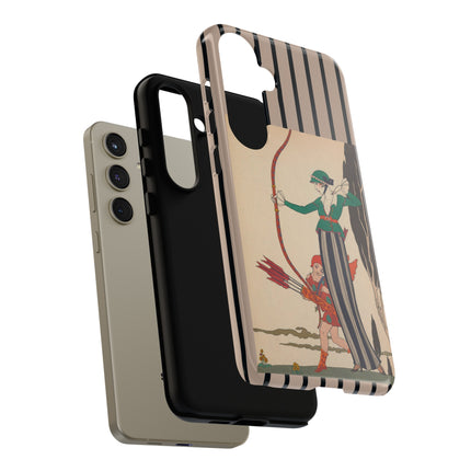 L'Arc Rouge by George Barbier Phone Cases