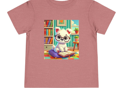 Little Scholar Pup Toddler Short Sleeve Tee