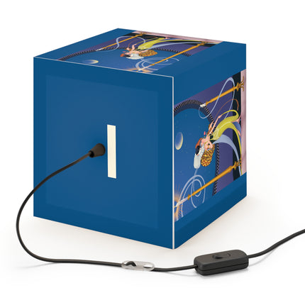 Smoke and Secrets Light Cube Lamp