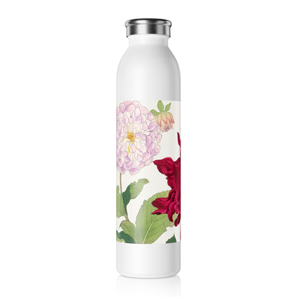 Dahlia by Tanigami Kônan Slim Water Bottle
