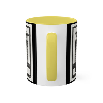 Horned Owl by Samuel Jessurun de Mesquita Colorful Mugs, 11oz