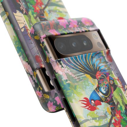 Cyberpunk Rooster Phone Cases