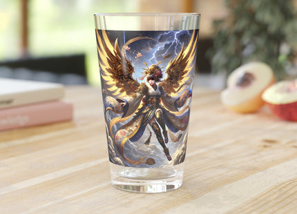 Valkyrie Descending Through Storm Glass, 16oz