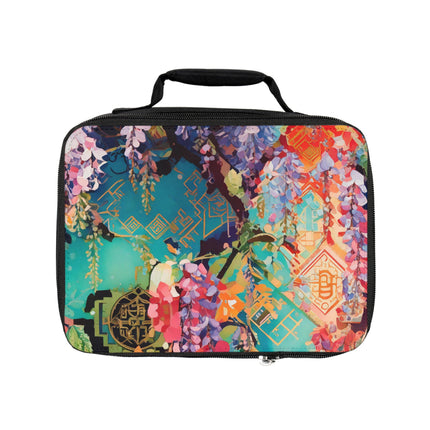 Golden Wisteria Symphony Lunch Bag
