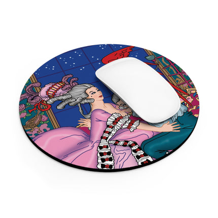 The Jealous Parrot by George Barbier Mouse Pad
