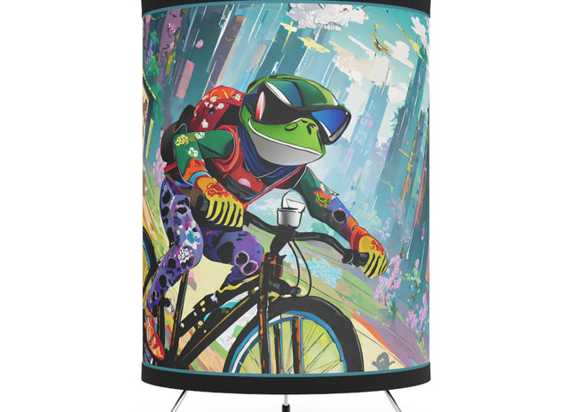 Cyberpunk Frog Tripod Lamp