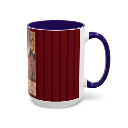 La Loge by George Barbier Colorful Mugs (11oz, 15oz)
