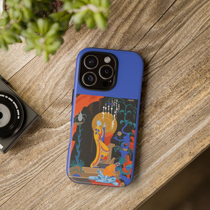 Mystic Oracle Phone Case – Sacred Glow & Eternal Grace