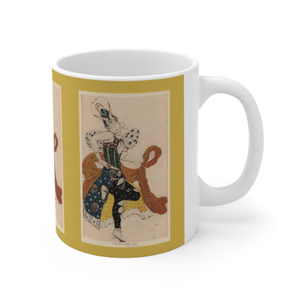 The Peri by Leon Bakst Ceramic Mug 11oz