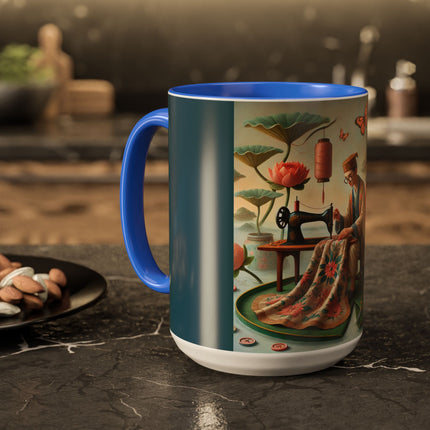 The Tailor’s Garden Colorful Mugs (11oz, 15oz)