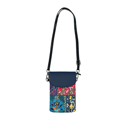 Floral Pattern by Emile-Alain Séguy Small Cell Phone Wallet