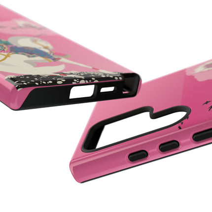 Samurai Princess on the White Steed Phone Case – Epic Grace & Mythic Power