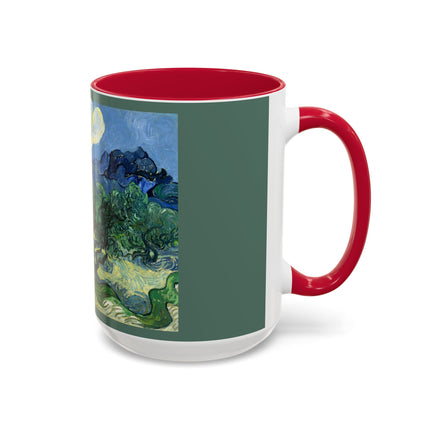 Olive Trees by Vincent Van Gogh Colorful Mugs (11oz, 15oz)