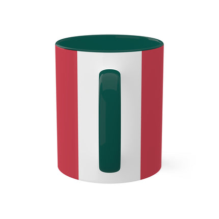 Wood for the Plum Tree by Tsukioka Yoshitoshi Colorful Mugs, 11oz