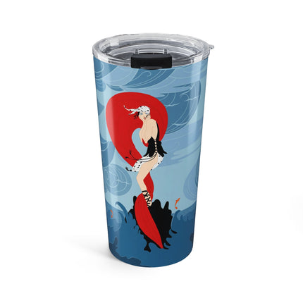 Siren of the Waves 20oz Tumbler – Dramatic Sea Power & Bold Elegance