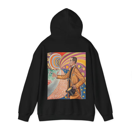 Portrait of Felix Feneon by Paul Signac Heavy Blend™ Hooded Sweatshirt