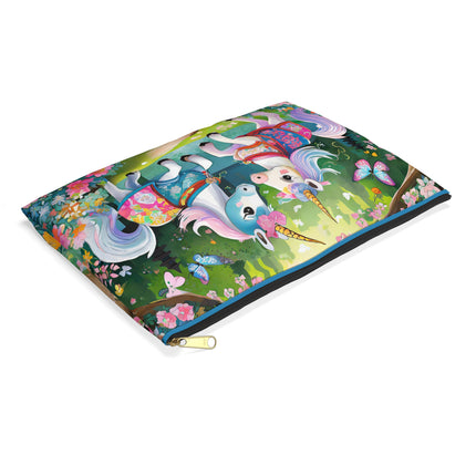 Baby Unicorns and Fluttering Butterflies Pencil Case