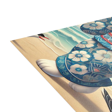 Geisha Kitten by the Seaside Postcard Bundles (envelopes included) - Bundles of 10, 30, 50 Pieces