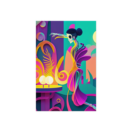 Dance of the Skeleton Ballerinas Fine Art Posters