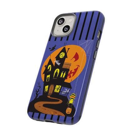 Halloween Night at the Haunted House Phone Cases