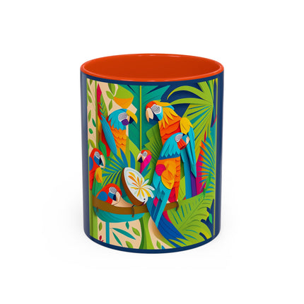 Colorful Macaws Colorful Mugs (11oz, 15oz)