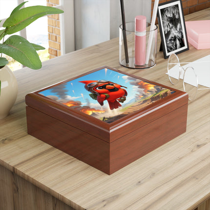 Cardinal Dive Bomber Treasure Chest