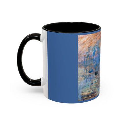 Sunrise by Claude Monet Colorful Mugs (11oz, 15oz)