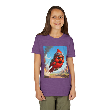 Cardinal Dive Bomber Youth Short Sleeve Tee