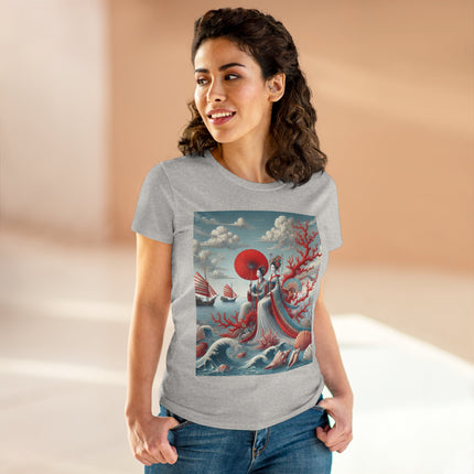 Ladies by the Quiet Sea Cotton Tee