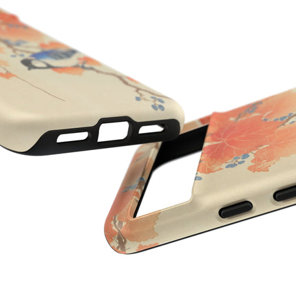 Japanese Bird and Branch by Ohara Koson Phone Cases