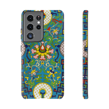 Chinese Floral Illustration by Owen Jones Phone Cases