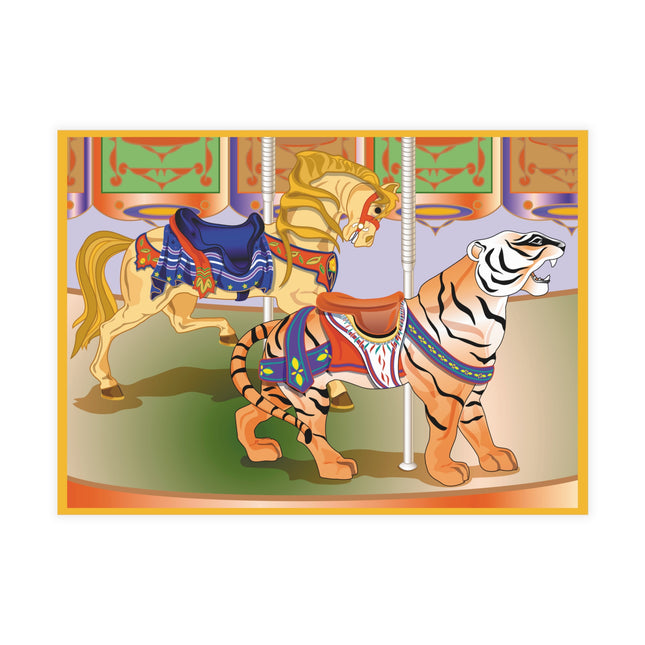 Carousel Splendor Postcards (envelopes included) - Bundles of 10, 30, 50 Pieces