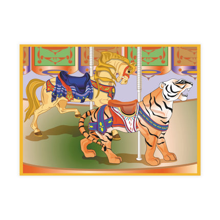 Carousel Splendor Postcards (envelopes included) - Bundles of 10, 30, 50 Pieces