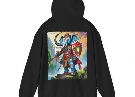 Cyberpunk Elephant – Heavy Blend™ Hooded Sweatshirt