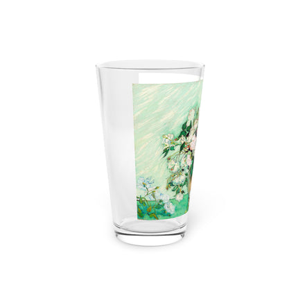 Roses by Vincent Van Gogh Glass, 16oz