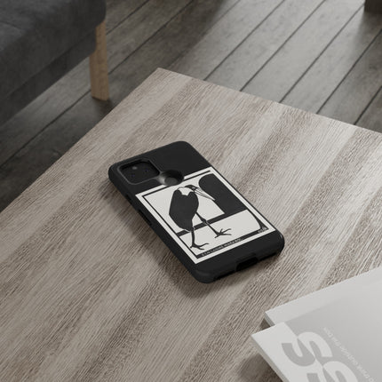 A Lame Marabou by Samuel Jessurun de Mesquita Phone Cases