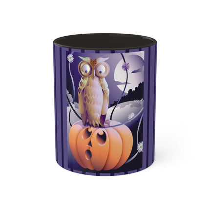 The Startled Pumpkin Colorful Mugs, 11oz
