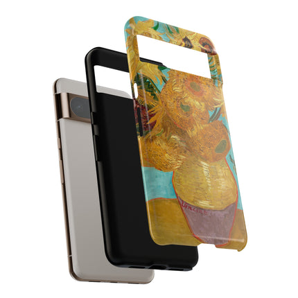 Vase with Twelve Sunflowers by Vincent Van Gogh Phone Cases
