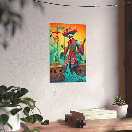 Skeleton Crew of the Misty Seas Fine Art Posters