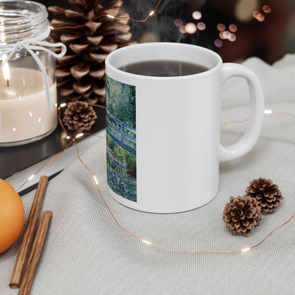 Water Lilies and Japanese Bridge by Claude Monet Ceramic Mug (11oz, 15oz)